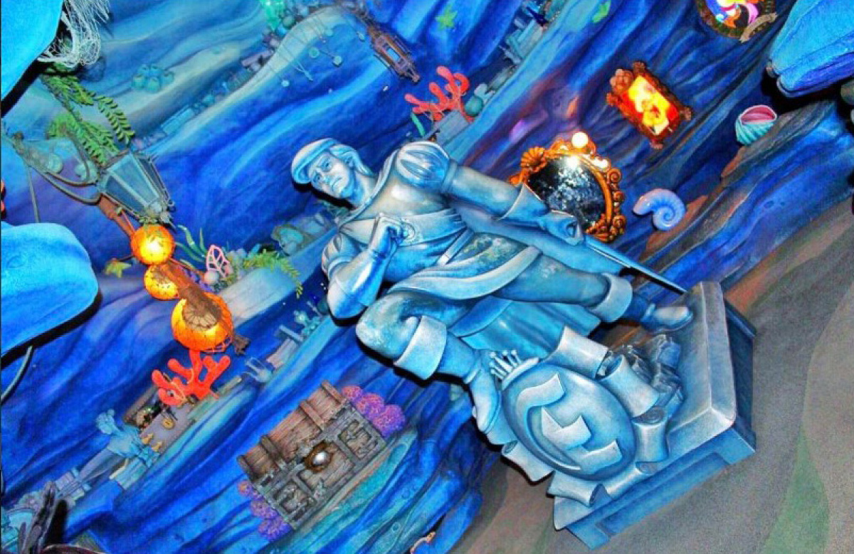 Disney　アリエルとエリックの限定アート作品 Disney アリエルとエリックの限定アート作品 Disney アリエルと