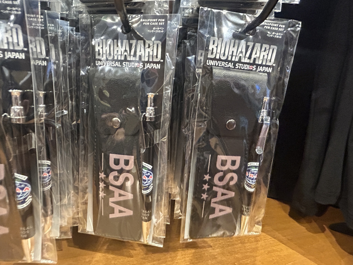バイオハザード ボールペン 映画 グッズ BIOHAZARD バイオハザードケース付きボールペン| キャステル | CASTEL