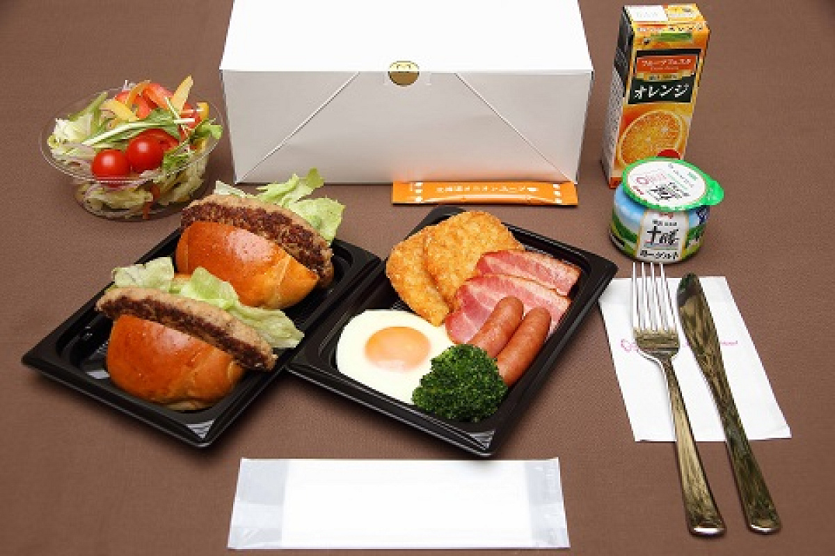 東京ベイ舞浜ホテルの朝食：モーニングボックス（弁当）