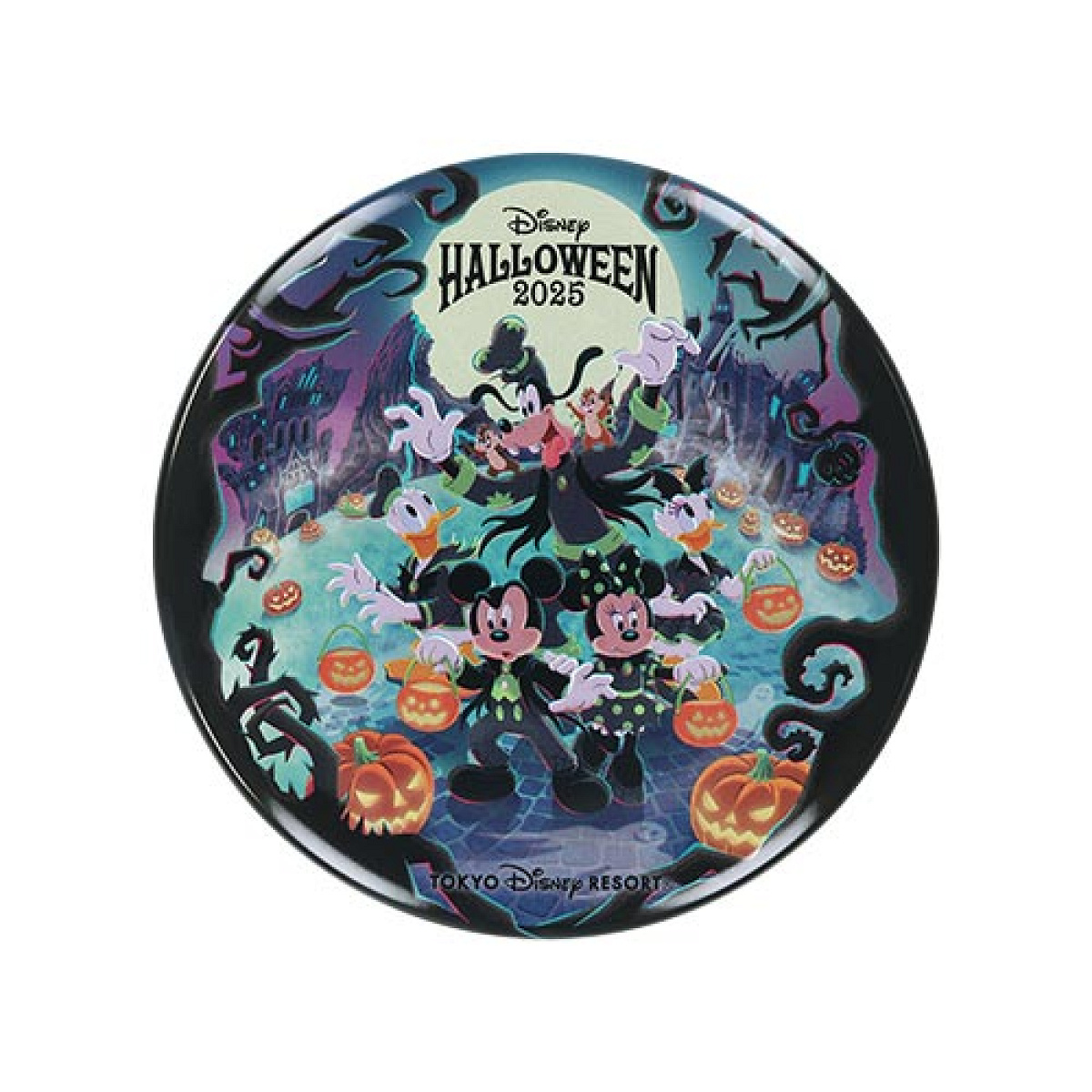 カンバッジ(ディズニーハロウィングッズ2025)