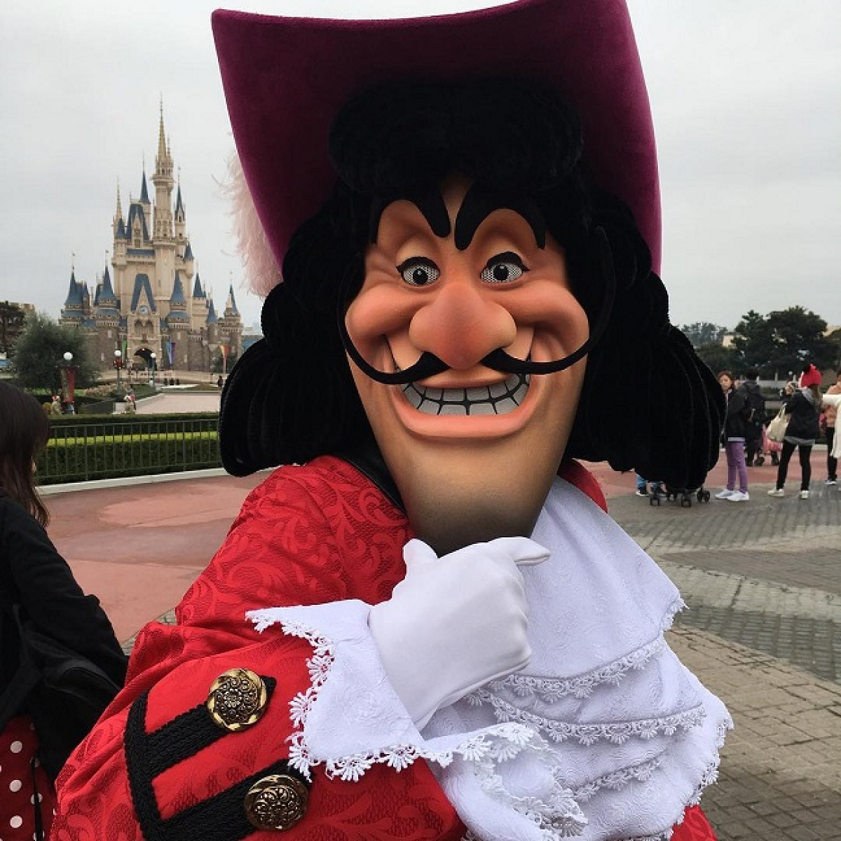 パークで会えるフック船長| キャステル | CASTEL ディズニー情報