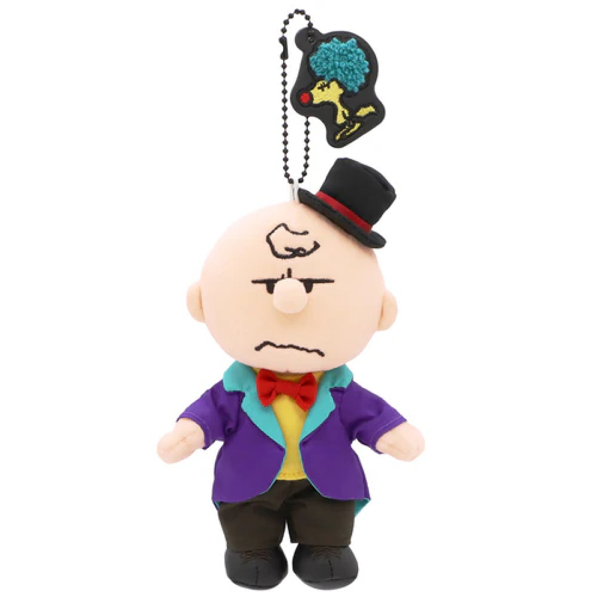 チャーリー・ブラウンぬいぐるみキーチェーン