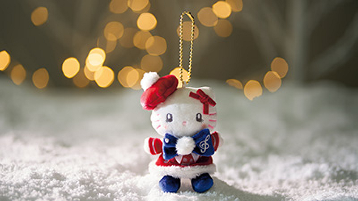 聖歌隊キティマスコットキーチェーン(クリスマスグッズ2025)