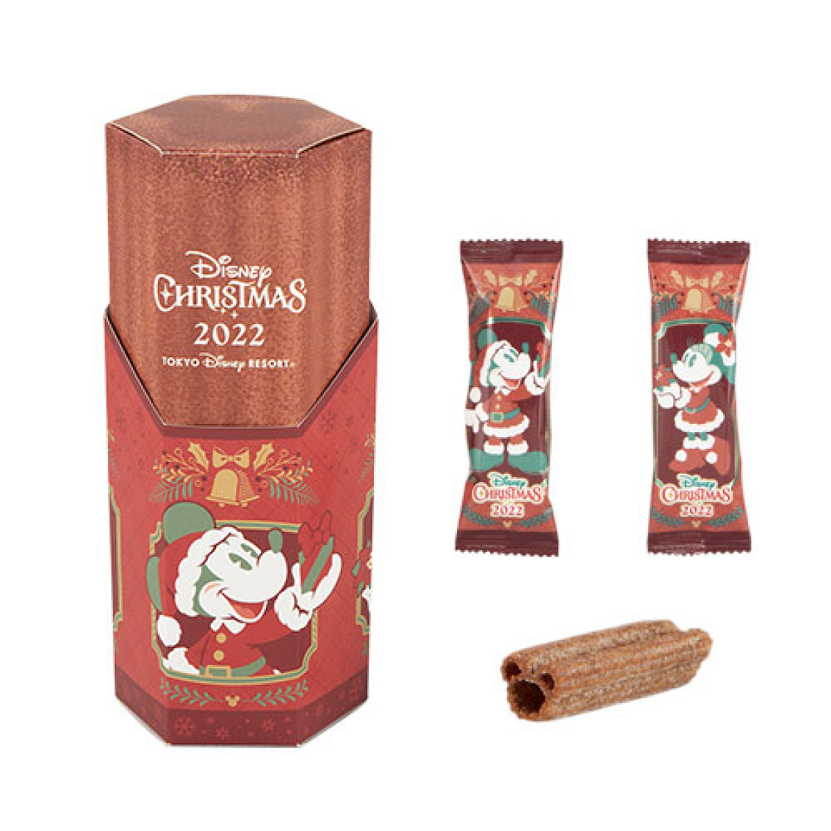東京 ディズニー リゾート クリスマス チュロススナック & チーズインスナック ディズニークリスマス2022：チュロススナック| キャステル | CASTEL