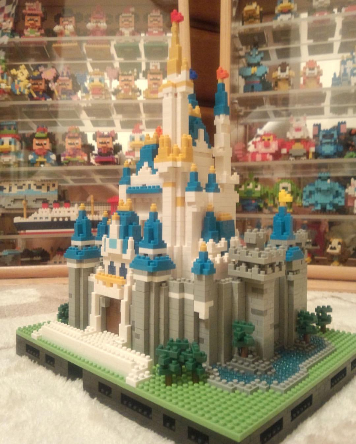 シンデレラ城のナノブロック| キャステル | CASTEL ディズニー情報