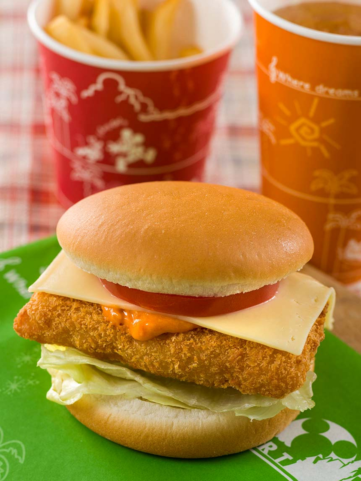 コッドフィッシュバーガー