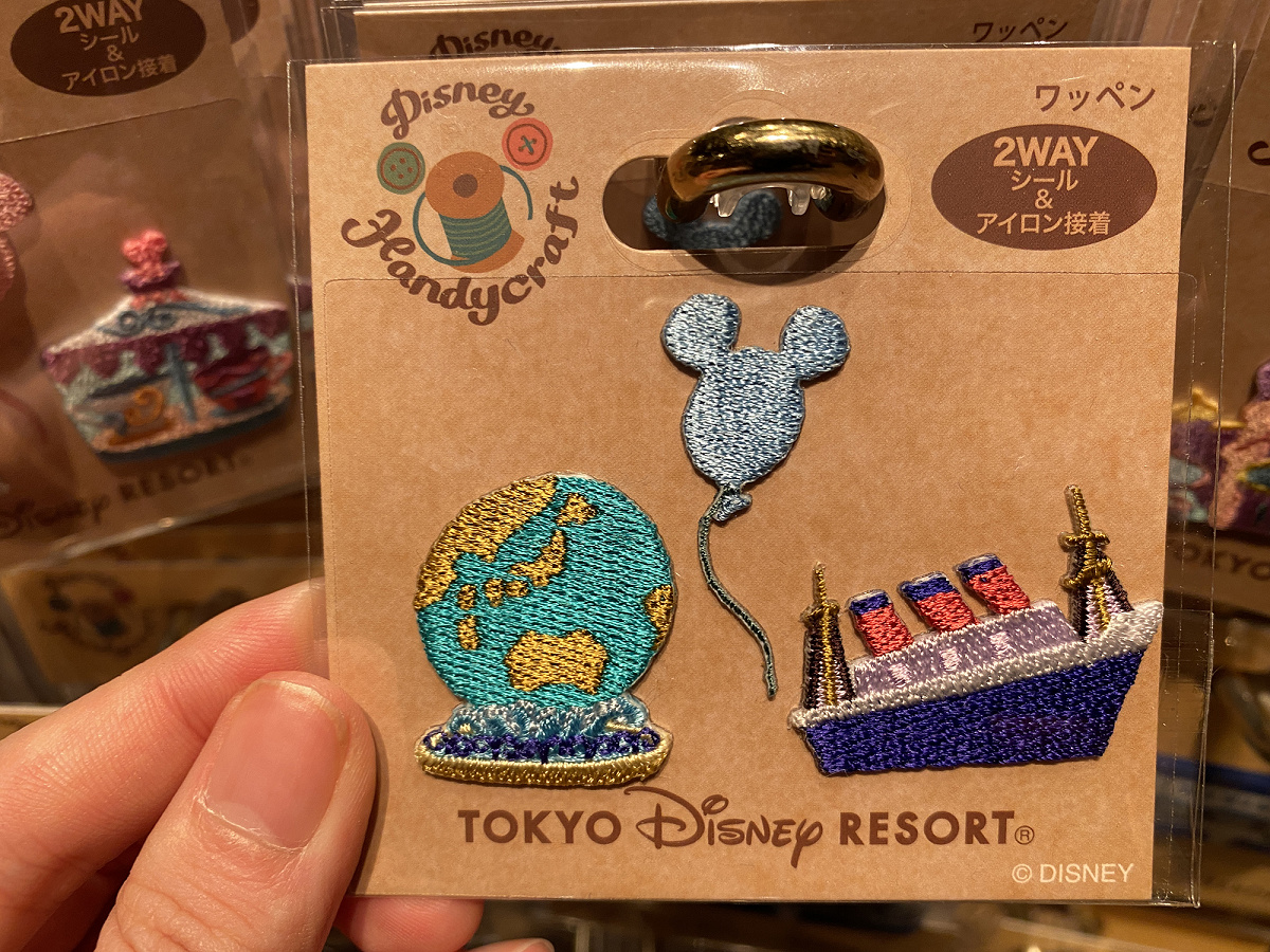 ディズニー・ハンディクラフト：ディズニーシーデザインのワッペンセット②
