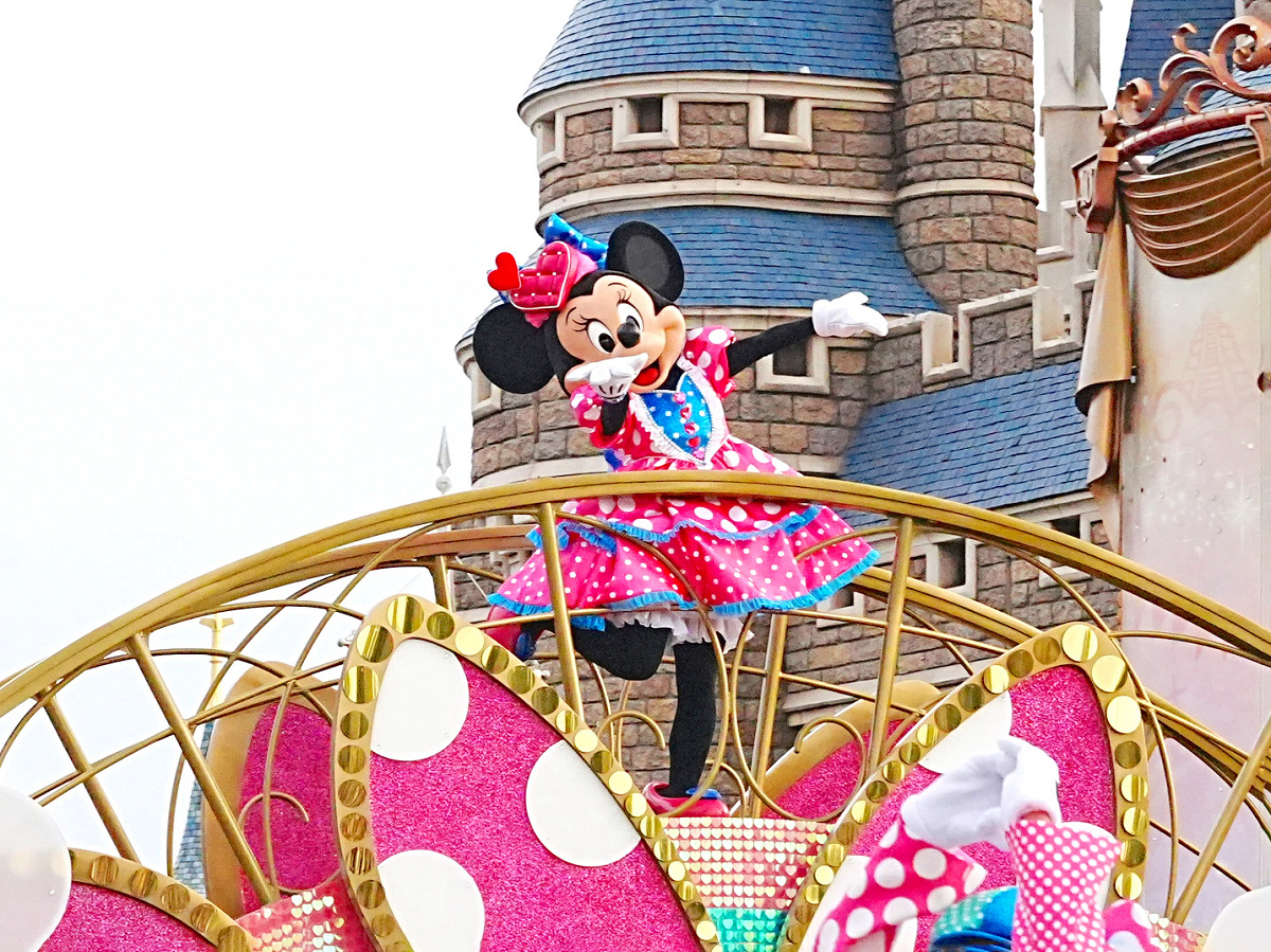 ディズニー パルパルーザ ミニー ファンダーランド コンパクトミラー ガラスの靴 東京ディズニーランド限定 パルパルーザ ミニー@ファンダーランド