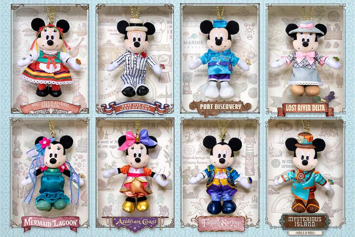 ディズニーシー25周年 8つのテーマポートグッズ| キャステル | CASTEL