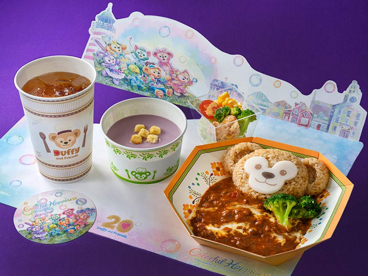 ダッフィーのスペシャルセット（ビーフ）