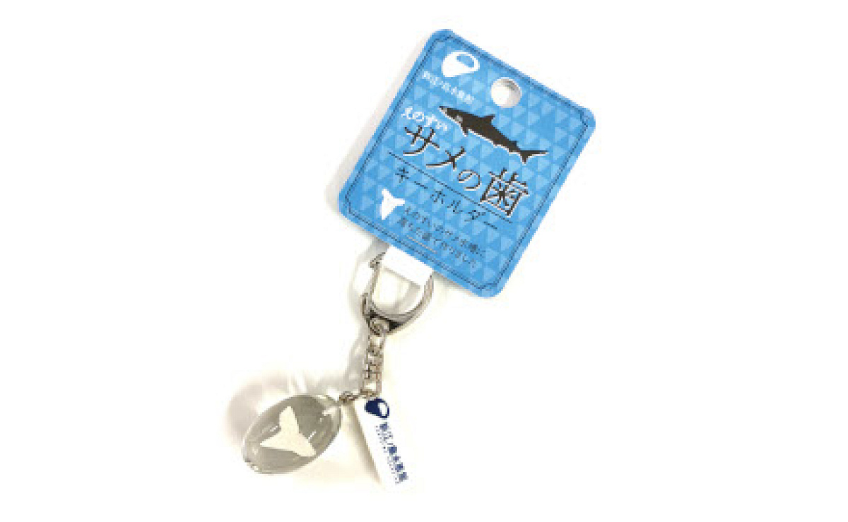 えのすいサメの歯キーホルダー| キャステル | CASTEL ディズニー情報