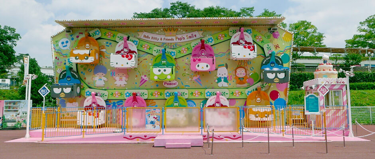 サンリオキャラクターが大集合のメルヘンタウン| キャステル | CASTEL