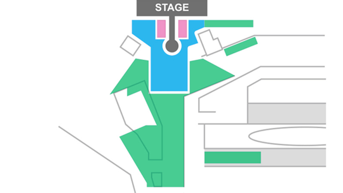 【7/29〜】「ドックサイド・スプラッシュ・リミックス」の鑑賞エリアマップ