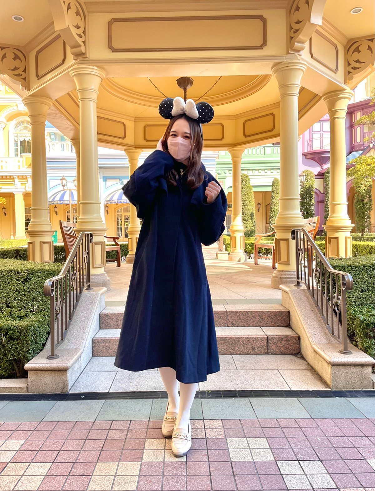 カチューシャ×無地のワンピース| キャステル | CASTEL ディズニー情報