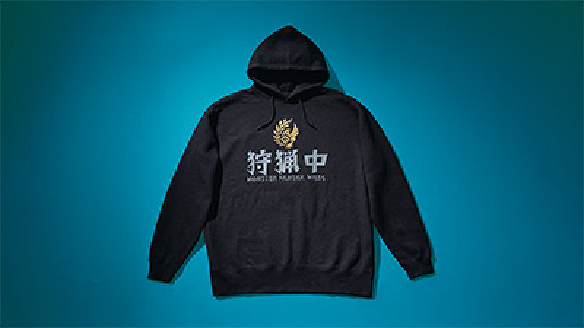 狩猟中パーカー（黒）