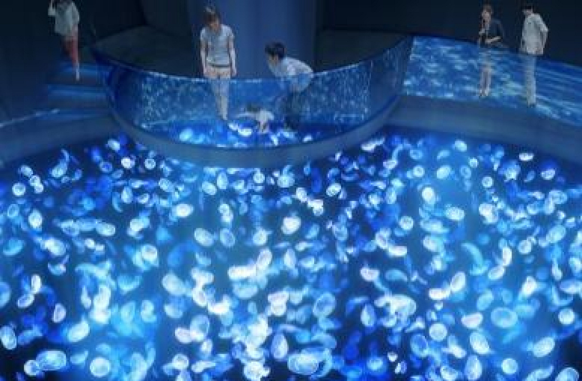 すみだ水族館のクラゲ