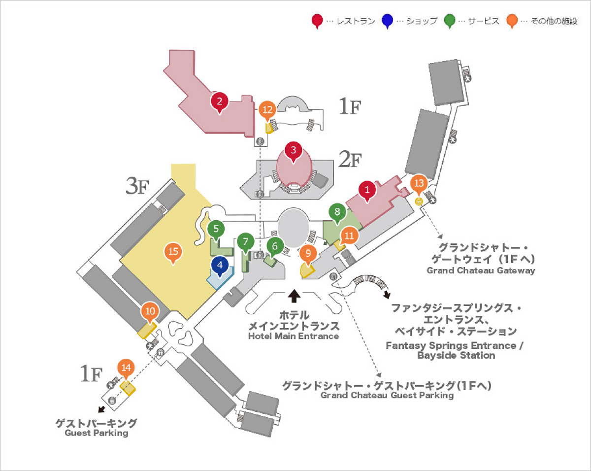 ジョイフルスプリングスの場所（青の4番の場所）