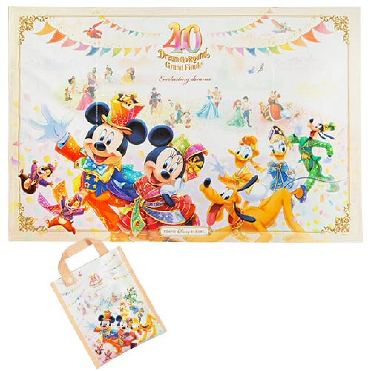 レジャーシート（ディズニー40周年グランドフィナーレグッズ