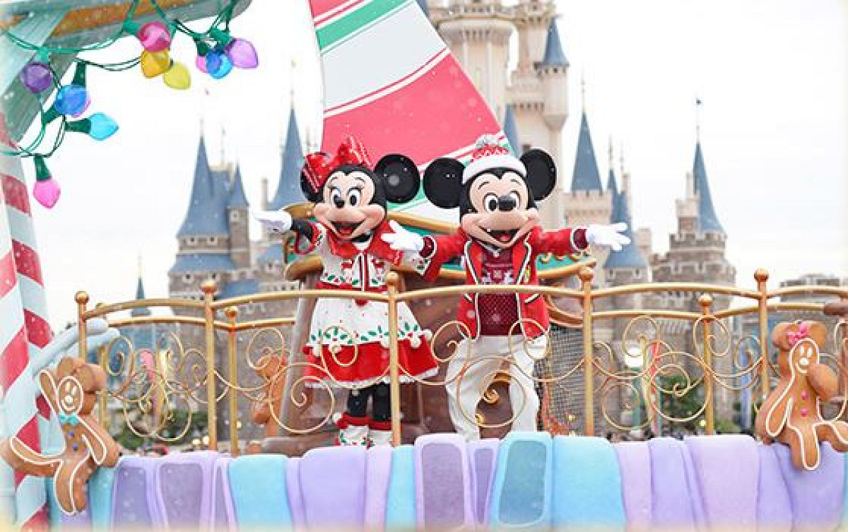 ディズニーTDLミッキーミニークリスマスリース ディズニーTDLミッキーミニークリスマスリース