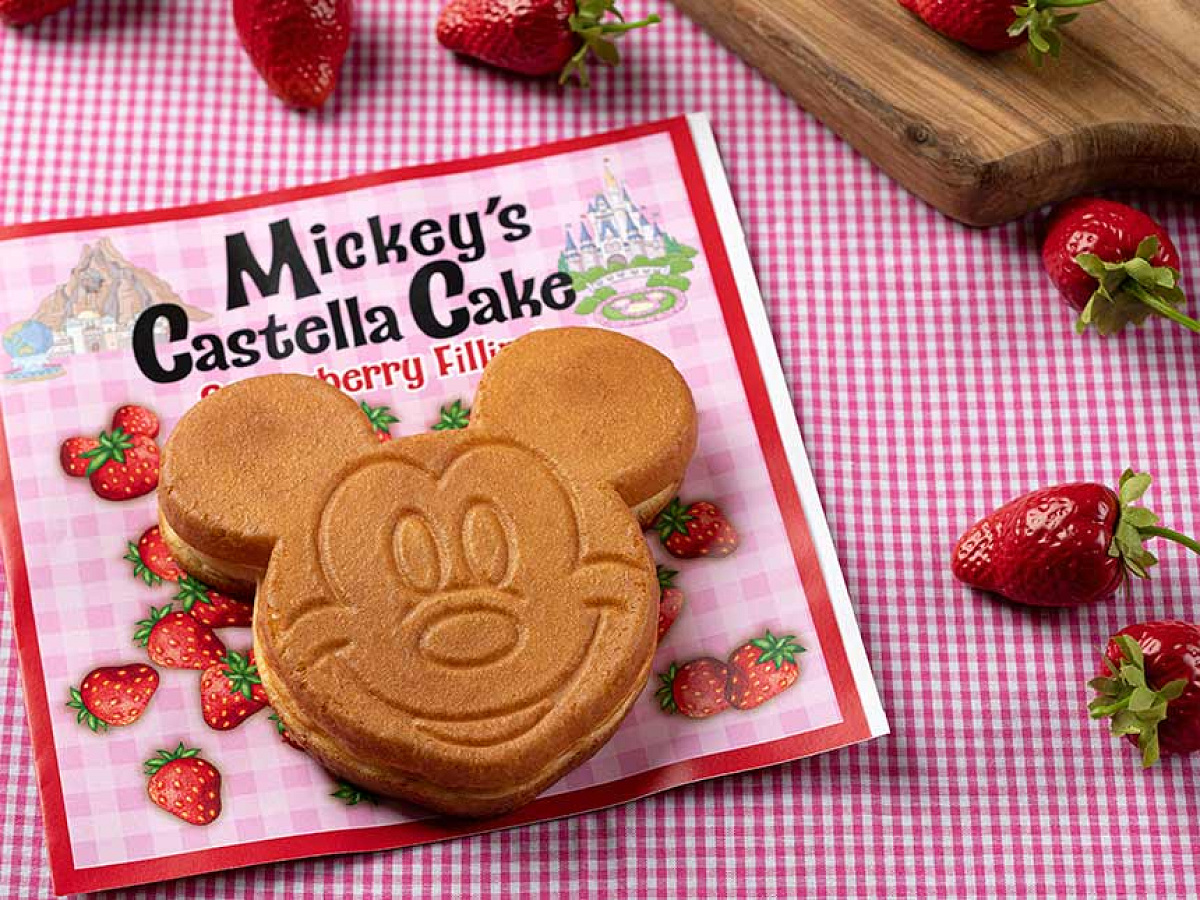 ミッキーカステラケーキ（ストロベリー）