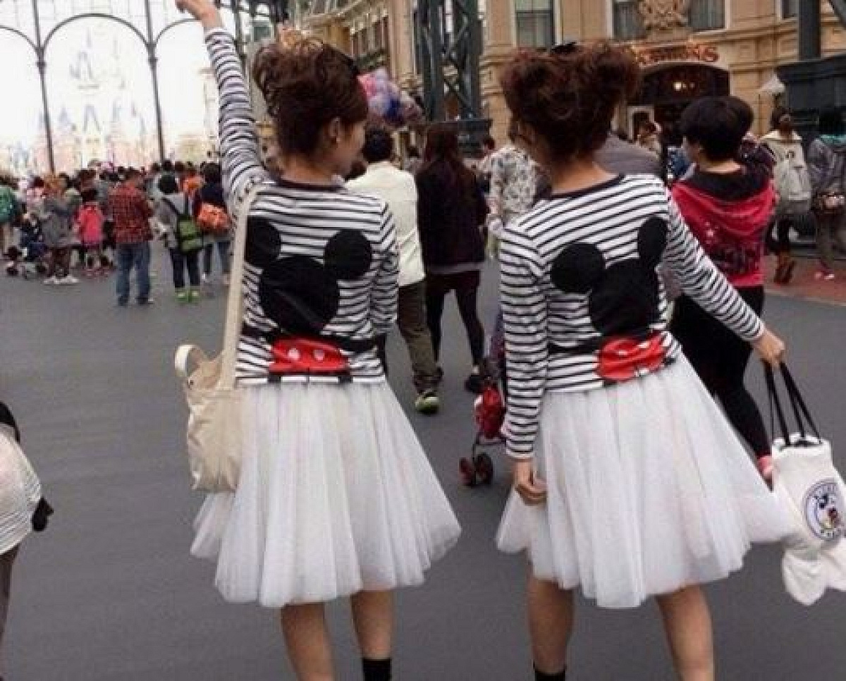 ミッキーニット×チュールスカート| キャステル | CASTEL ディズニー情報