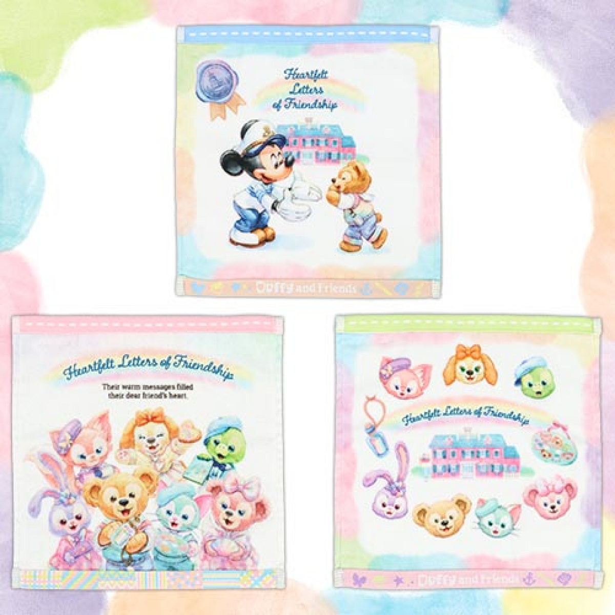 ミニタオルセット(ハートフェルト・レターズ・オブ・フレンドシップ