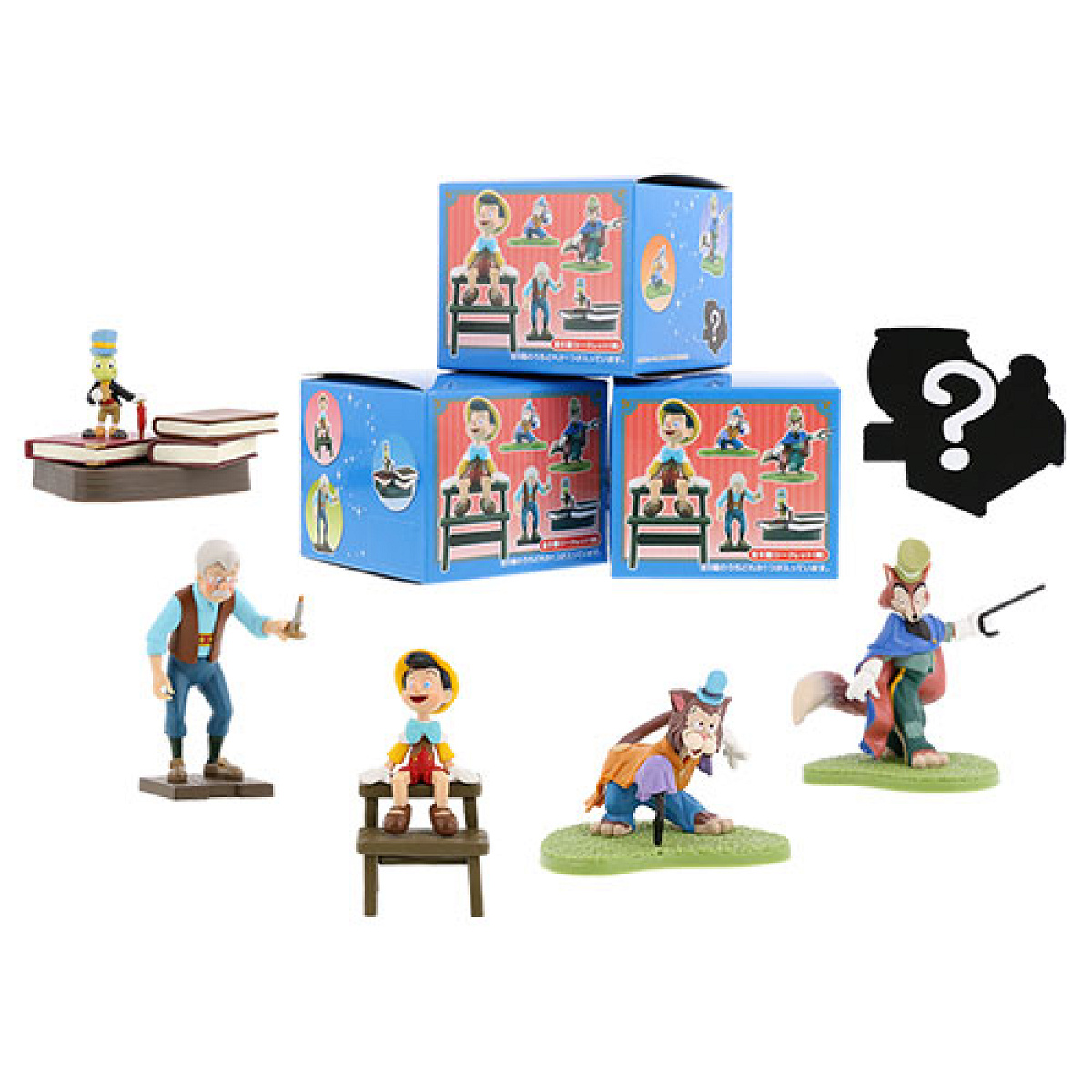 ミニチュアフィギュアコレクション（ピノキオの冒険旅行）| キャステル