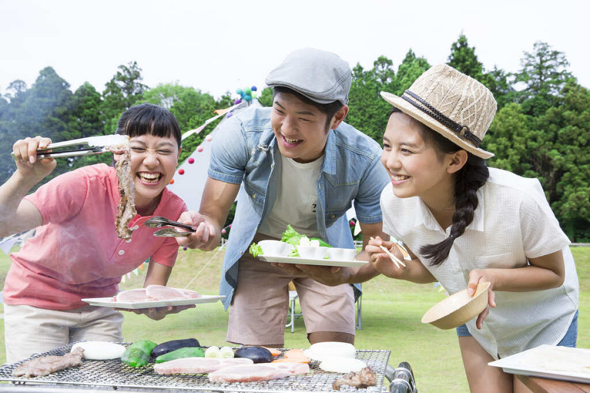 マザー牧場のBBQ