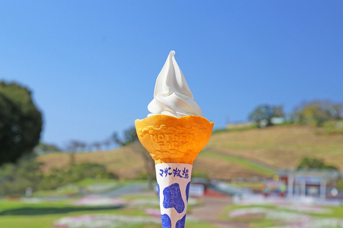 マザー牧場のソフトクリーム| キャステル | CASTEL ディズニー情報