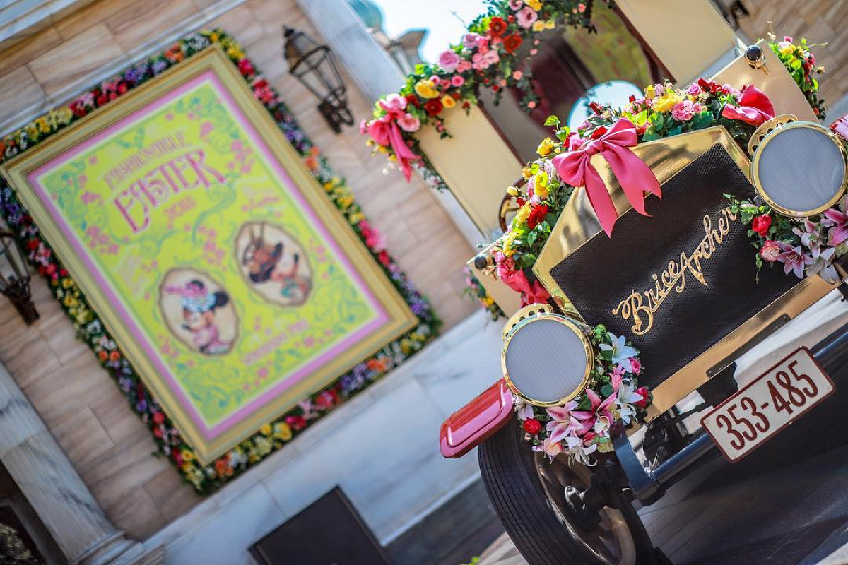 華やかなイースターの飾り