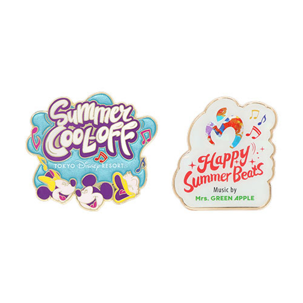 ピンバッジセット(ディズニー×ミセスグッズ)| キャステル | CASTEL
