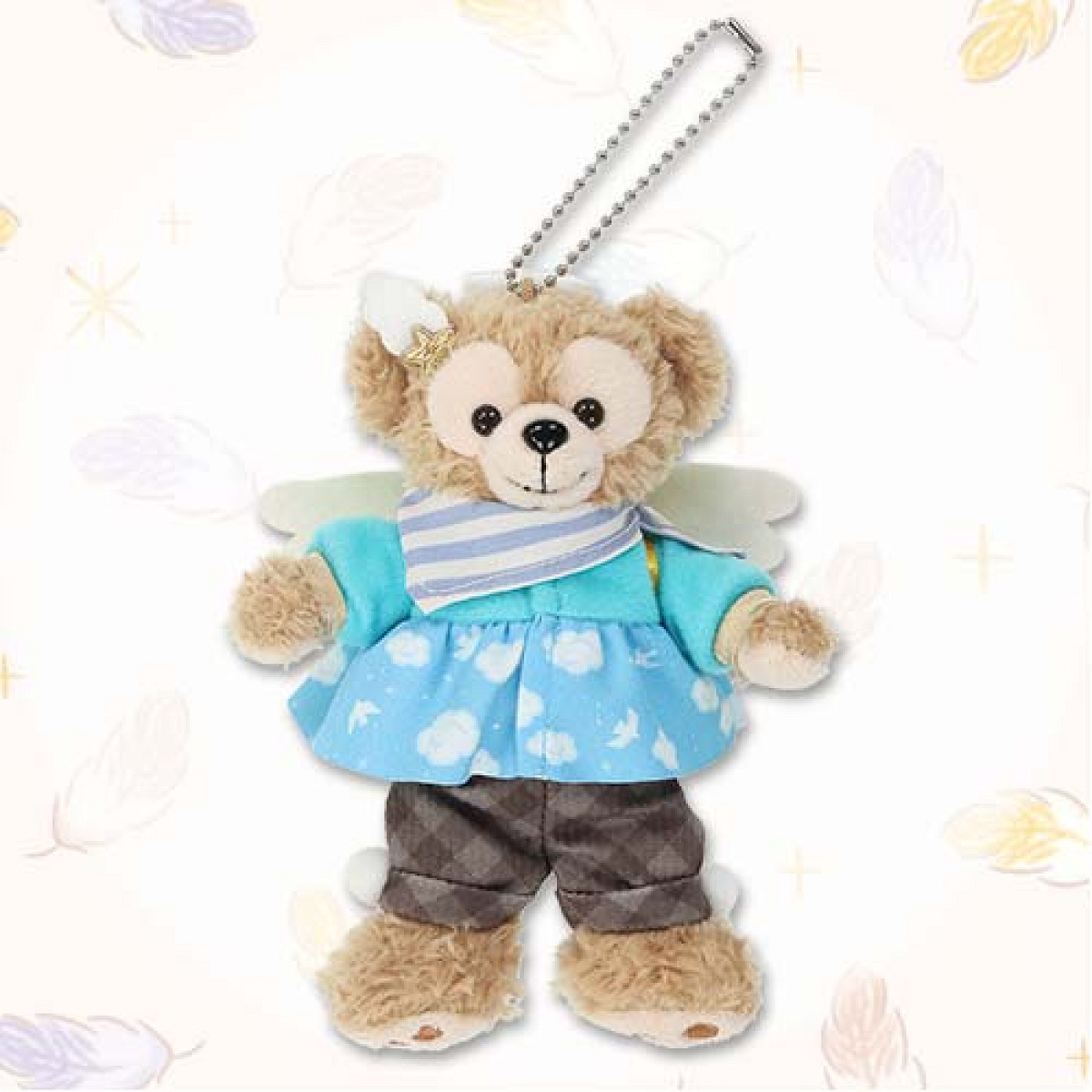 ぬいぐるみバッジ(ウィッシングウィングスグッズ)