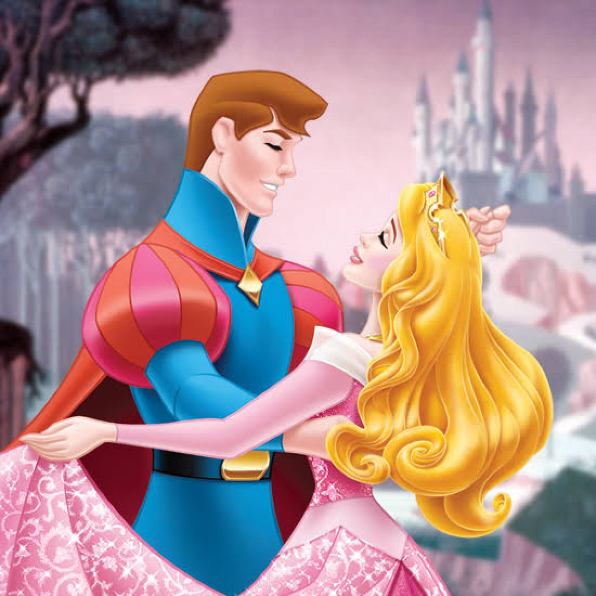 いつか夢で」を歌う、オーロラ姫とフィリップ王子| キャステル