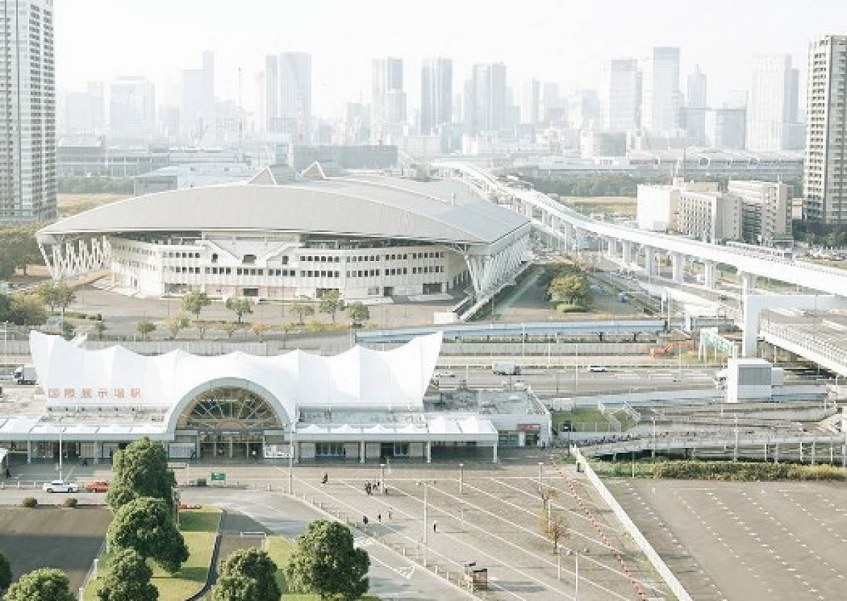 国際展示場駅すぐ