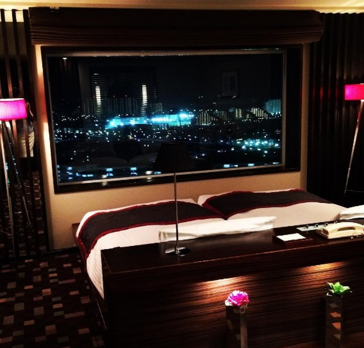浦安ブライトンホテルのロマンティックな客室