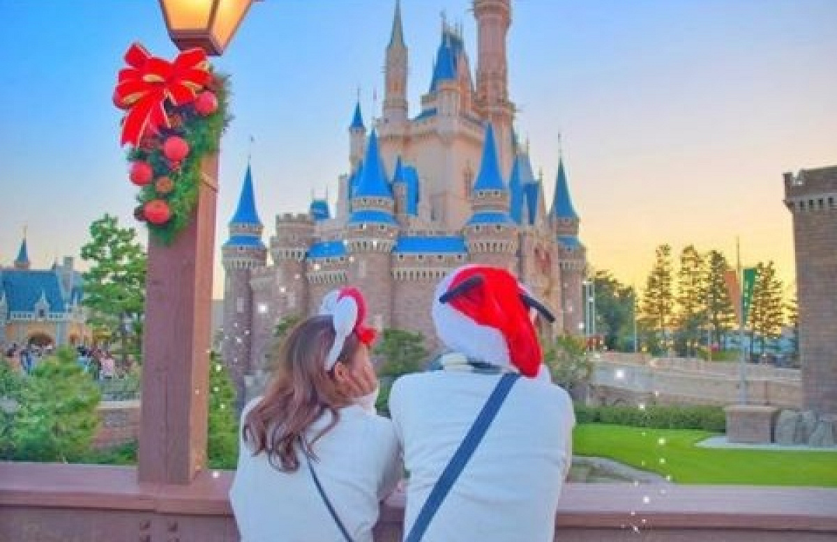 ディズニーランド オファー クリスマス 帽子