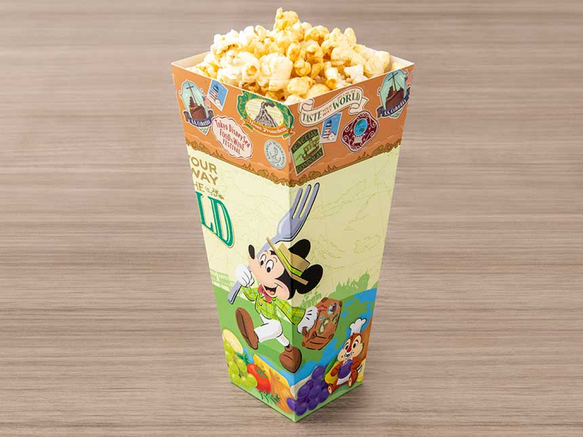 ホタテガーリックバターポップコーン| キャステル | CASTEL ディズニー情報