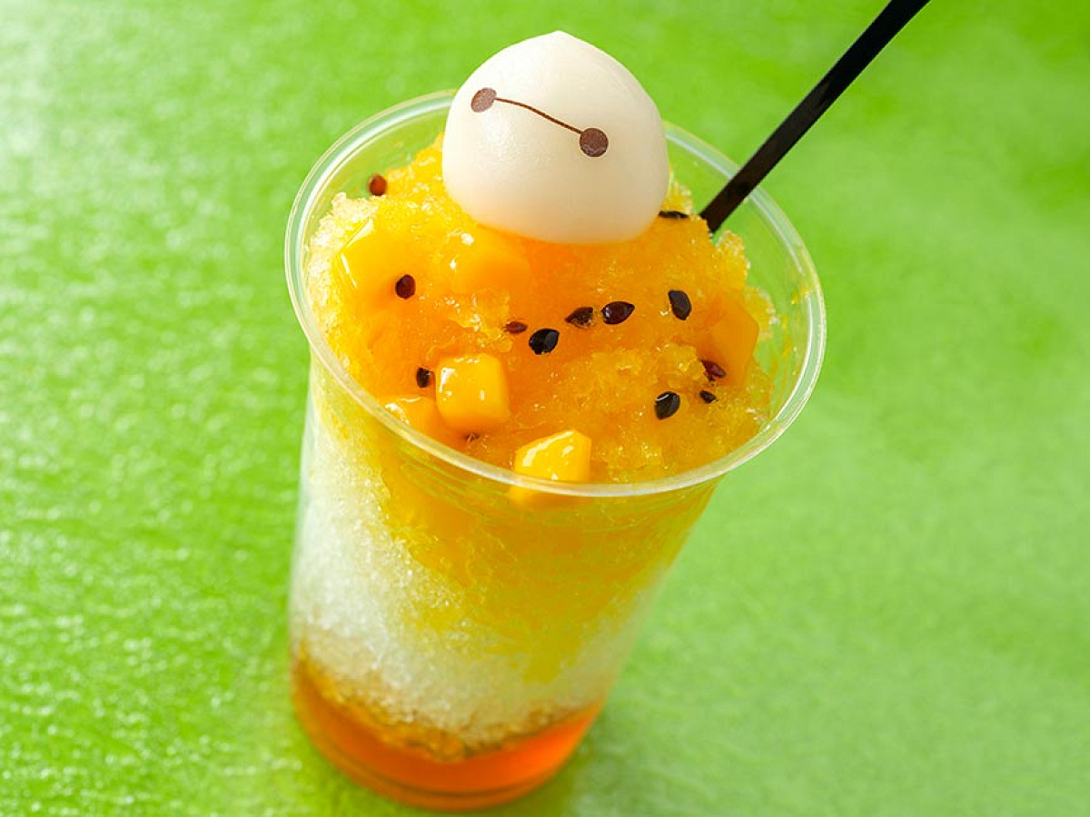 シェイブアイス（トロピカルフルーツ＆ティーゼリー）