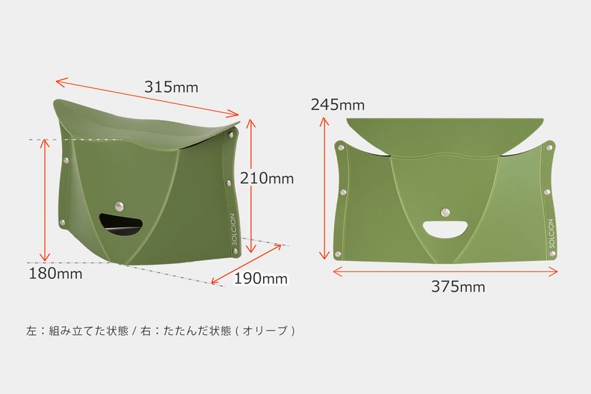 新型PATATTO 180のサイズ