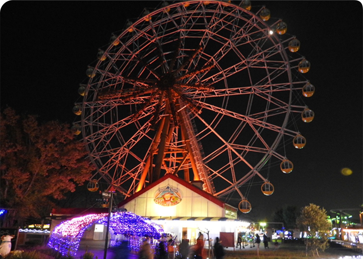 東武動物公園イルミネーション2019