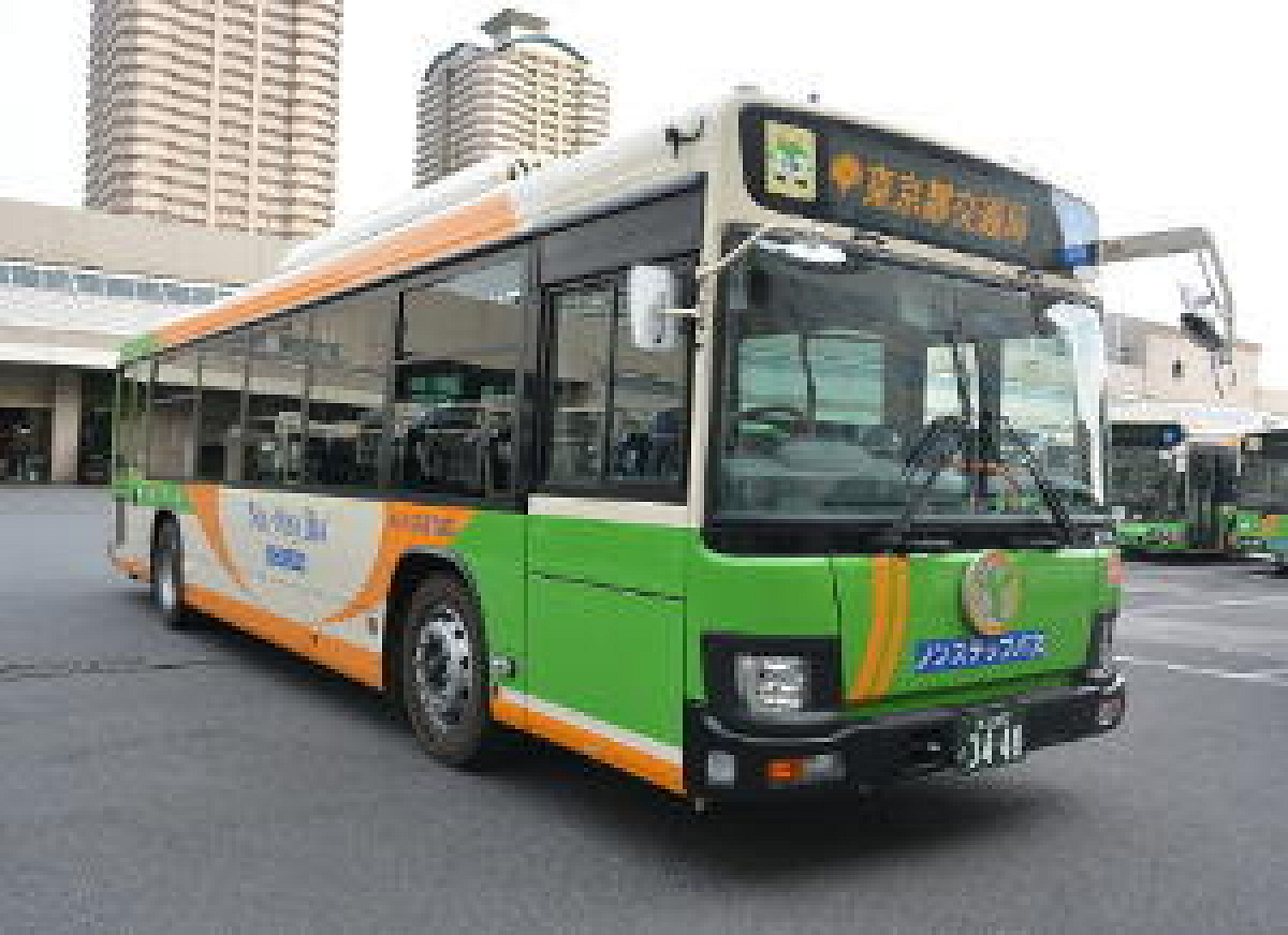 日本科学未来館に行く都営バス
