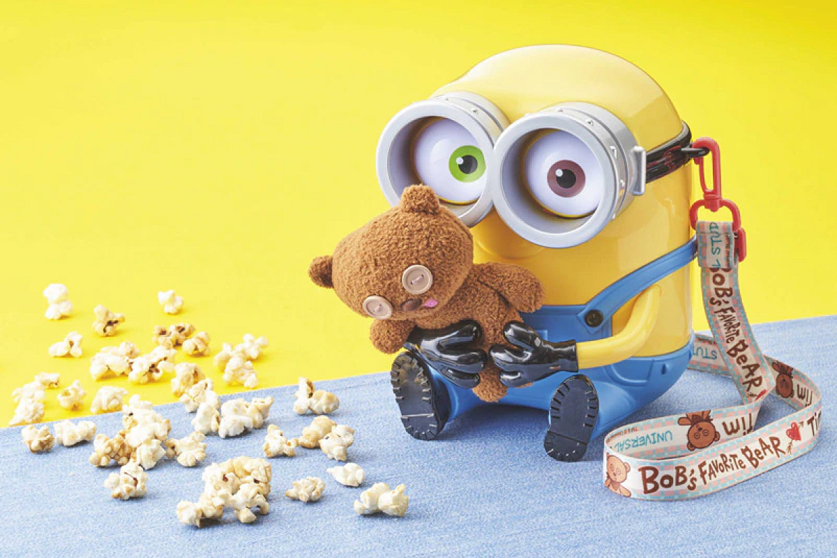 USJポップコーンバケツ:ずっと一緒！ ボブ＆ティム・ポップコーン