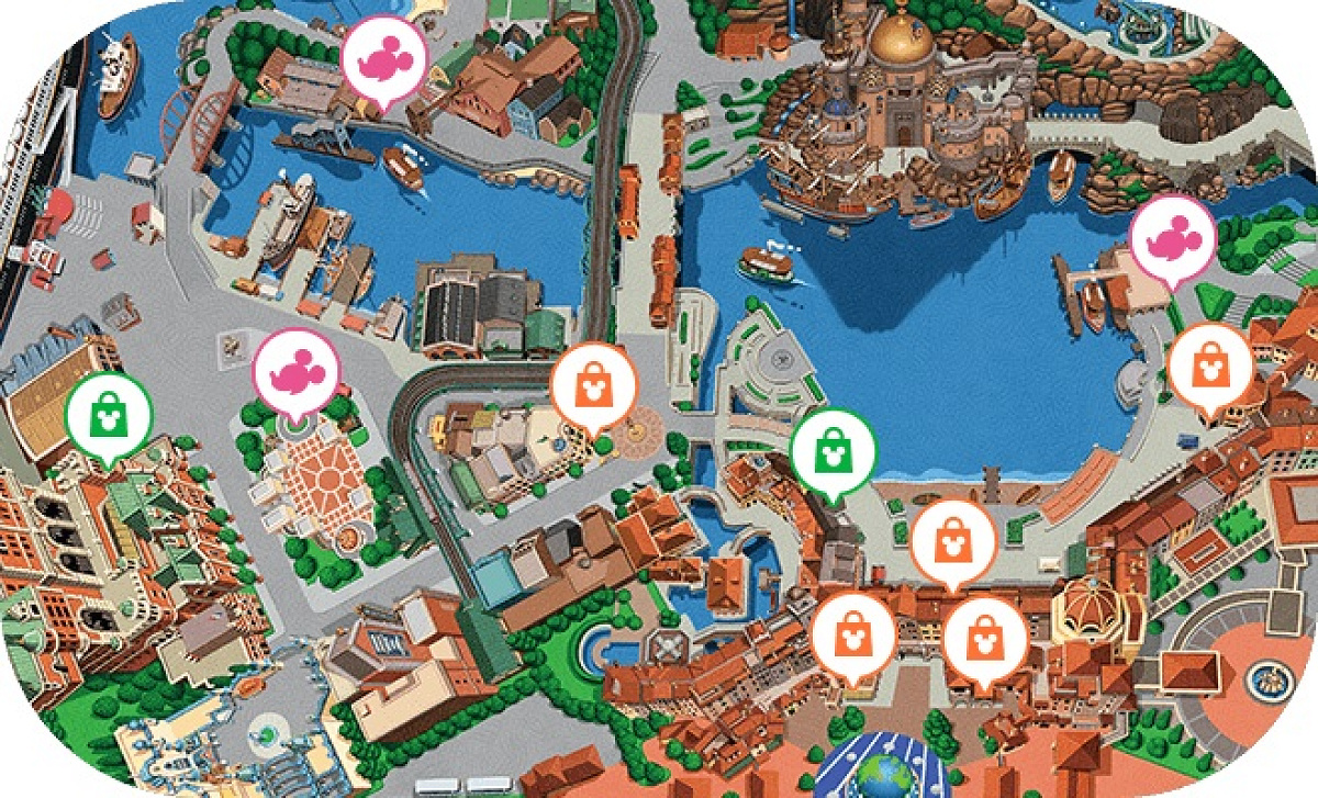 東京ディズニーシーマップ①| キャステル | CASTEL ディズニー情報 東京ディズニーシーマップ①| キャステル | CASTEL ディズニー情報
