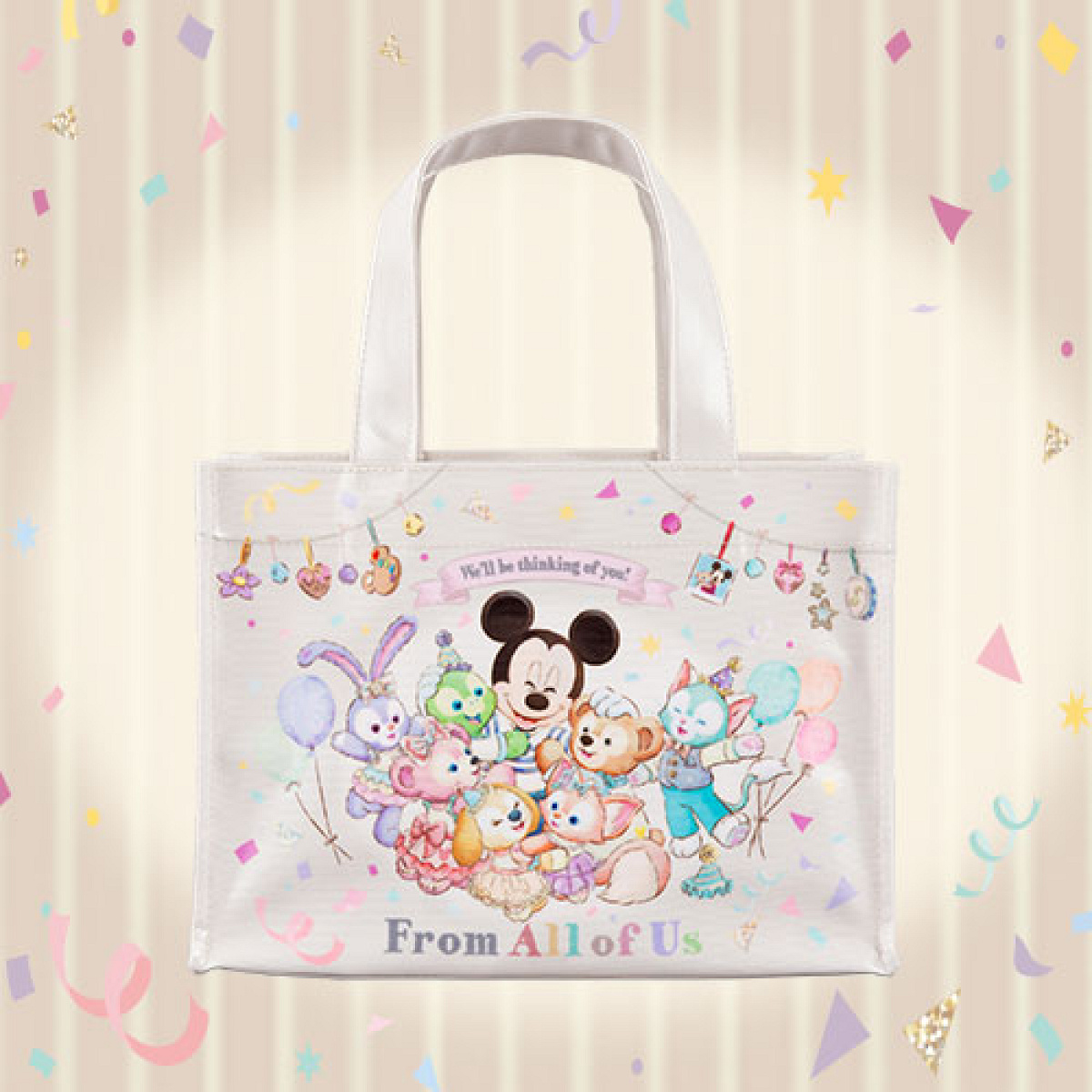 ディズニーシー限定 トートバッグ フロムオールオブアス TDS