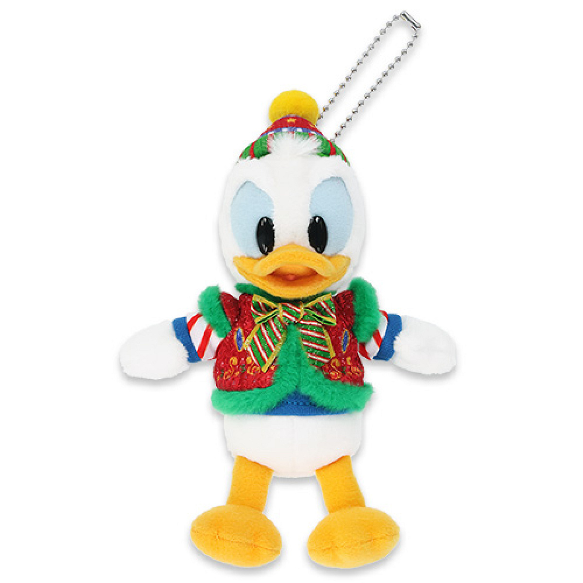 トイズワンダラスクリスマス ドナルドぬいぐるみバッジ(クリスマスグッズ2025)
