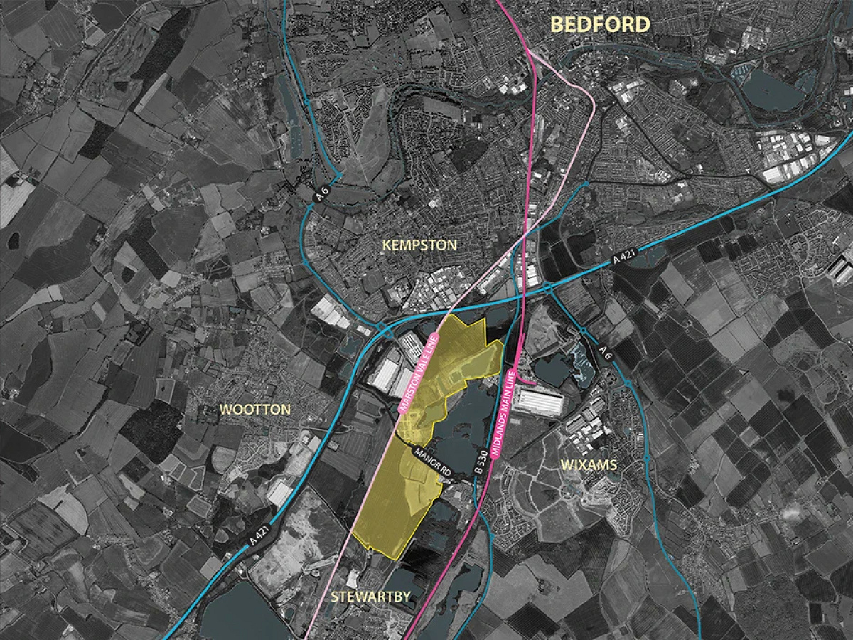 イギリスのユニバはロンドン郊外のベッドフォードに建設予定