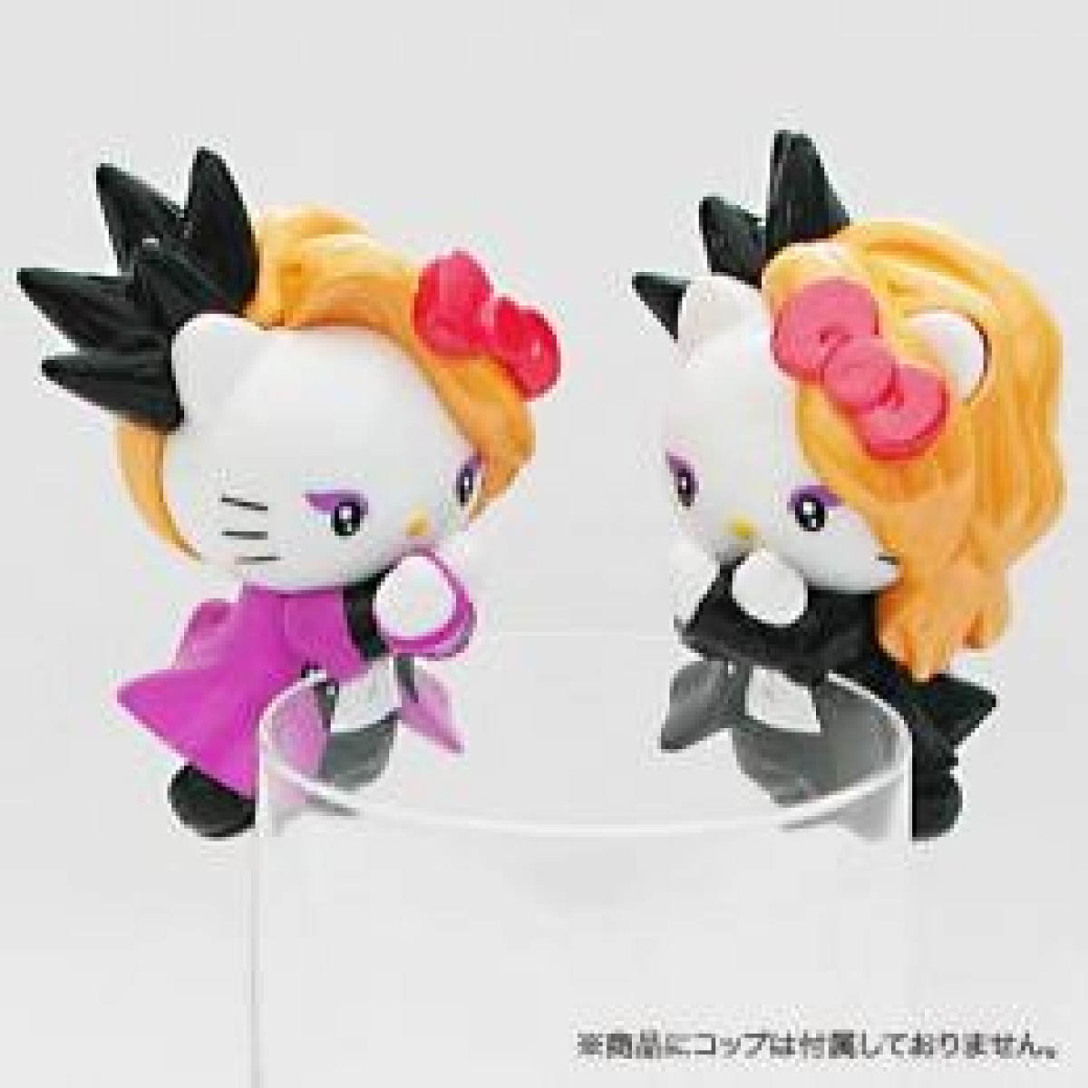 コップのフチのyoshikittyマスコット（2個セット）