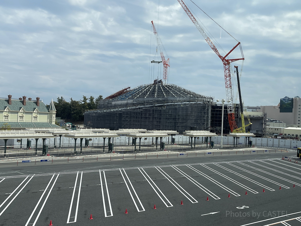 今のスペースマウンテン（2025年4月撮影）