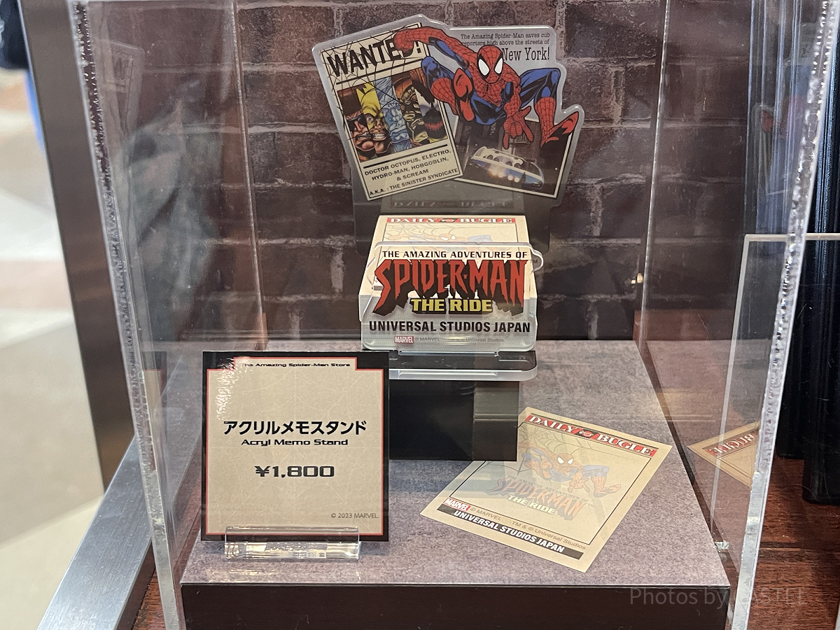 アクリルメモスタンド（スパイダーマンファイナルグッズ）| キャステル