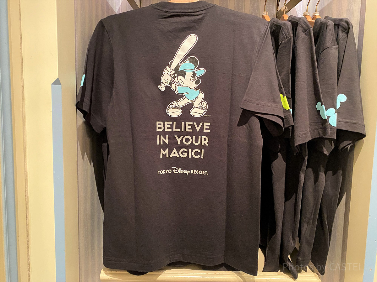 アディダスコラボTシャツ(ブラック/野球)| キャステル | CASTEL